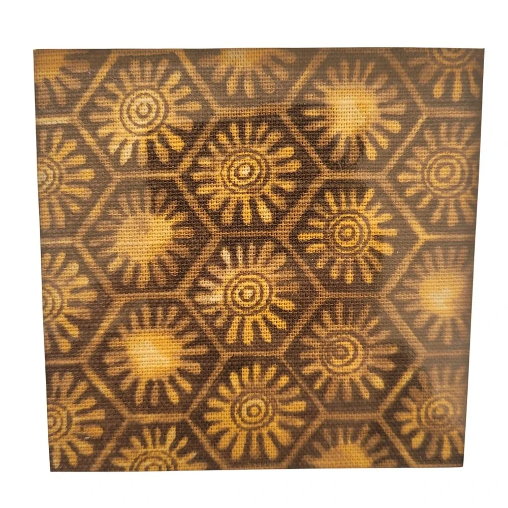 Essential Home Boho Batik Sunburst‎ Tablecloth 60x102 Oblong NEW
